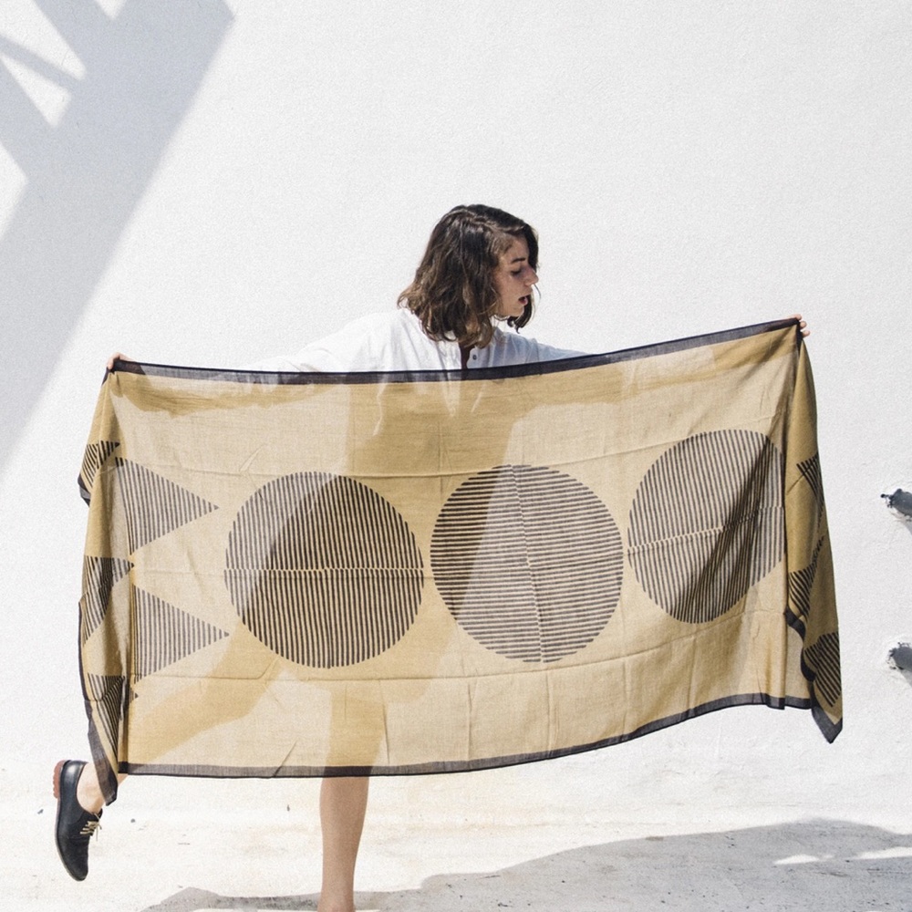 Blockshop Temple Scarf